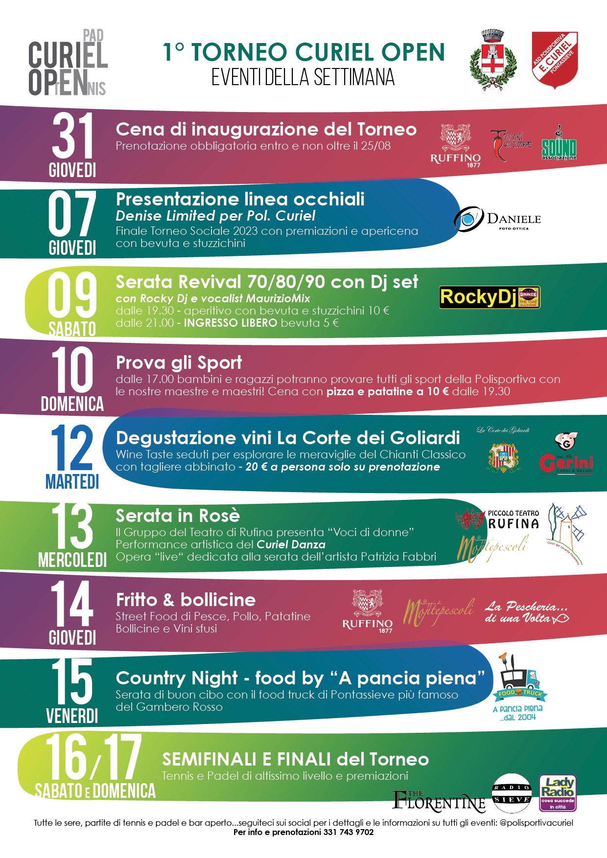 CurielOpen-eventi