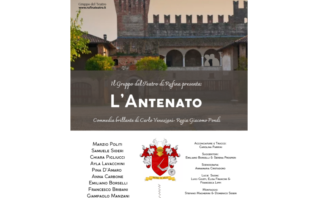 Il Gruppo del Teatro di rufina presenta “L’Antenato”