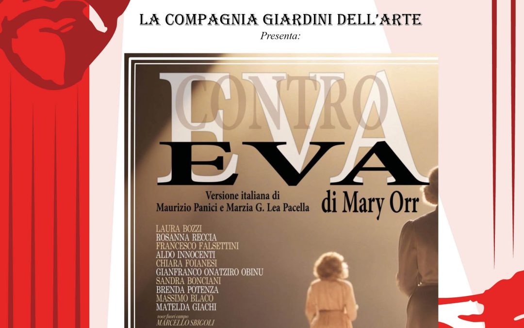 Domenica 11 Gennaio ore 16.30 – EVA CONTRO EVA
