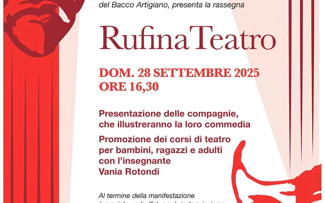 Rufinateatro in occasione del Bacco 2025